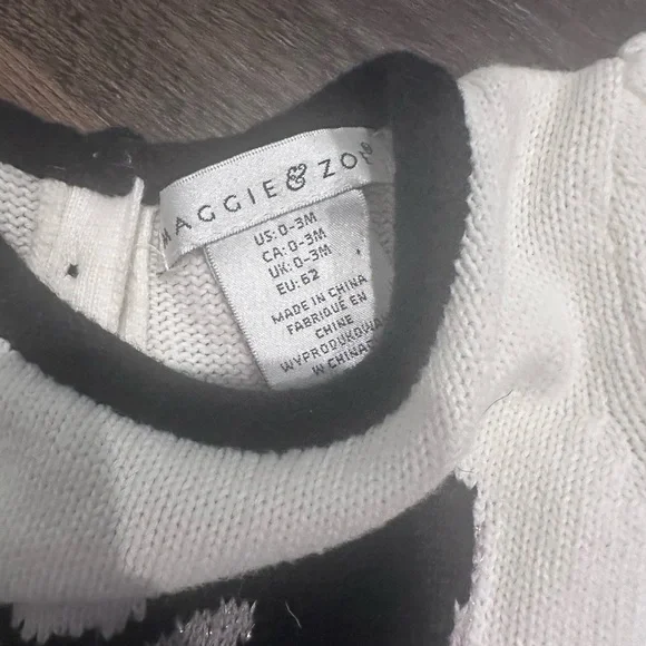 5 for $20 || Chic Kids One Piece with Bow Design 0-3MOS Maggie & Zoe - Picture 5 of 6